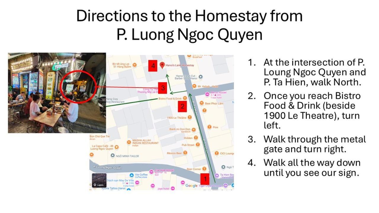 Hanoi'S Lane Homestay Hanói Exterior foto