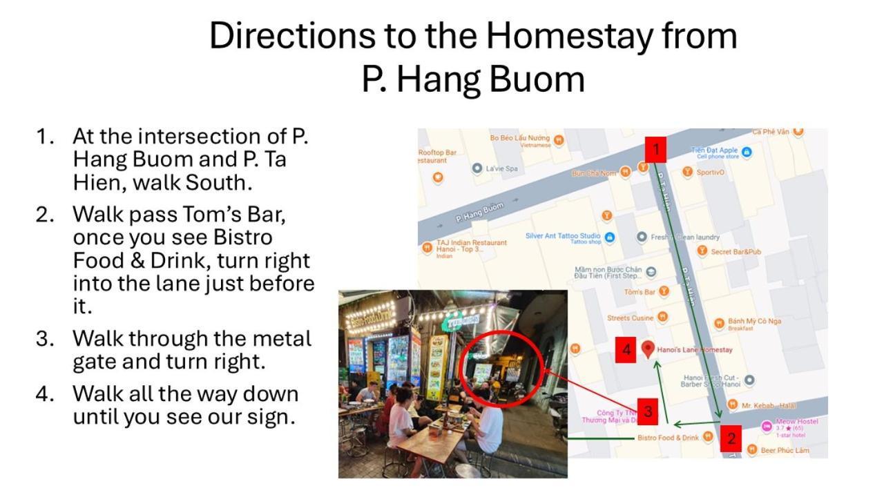 Hanoi'S Lane Homestay Hanói Exterior foto